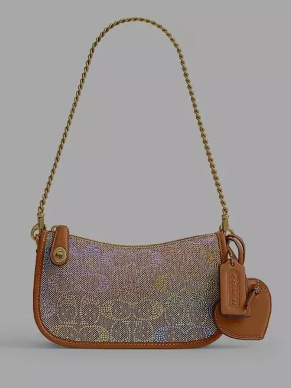 Coach Crystal Rainbow Swinger 20